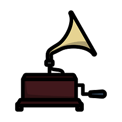 Image showing Gramophone Icon