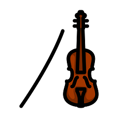 Image showing Violin Icon