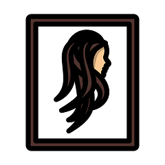 Image showing Portrait Art Icon