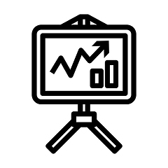 Image showing Analytics Stand Icon