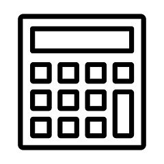 Image showing Statistical Calculator Icon