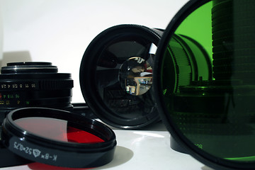 Image showing Lens and filters