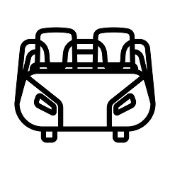 Image showing Roller Coaster Cart Icon