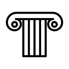 Image showing Antique Column Icon