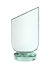 Image showing Blank crystal award