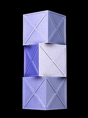 Image showing Blue Iron Boxes 