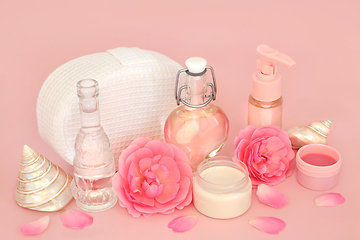 Image showing Rose Flower Skincare  for Sensitive Skin