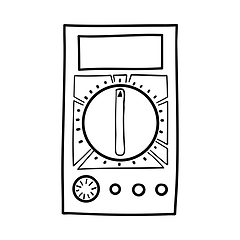 Image showing Multimeter Icon