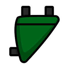 Image showing Bike Saddle Bag Icon