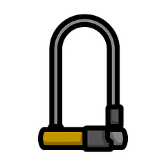 Image showing Bike Lock Icon