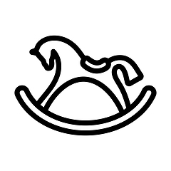 Image showing Rocking Horse Icon