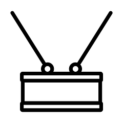 Image showing Drum Toy Icon