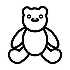 Image showing Teddy Bear Icon