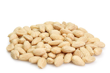 Image showing Salted almonds