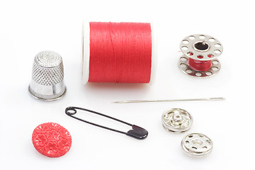 Image showing Sewing kit