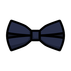 Image showing Business Butterfly Tie Icon