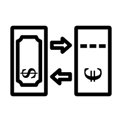 Image showing Currency Exchange Icon