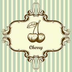 Image showing Icon Of Cherry