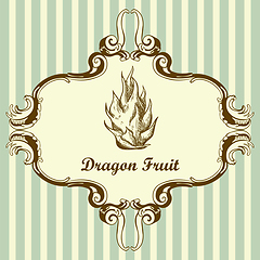 Image showing Icon Of Dragon Fruit