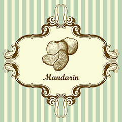 Image showing Icon Of Mandarin