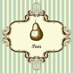 Image showing Icon Of Pear