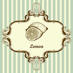 Image showing Icon Of Lemon