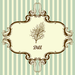 Image showing Dill Icon