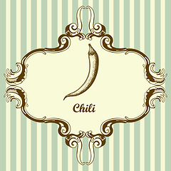 Image showing Chili Pepper Icon