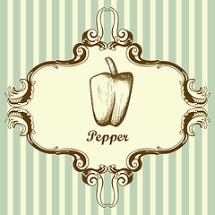 Image showing Pepper Icon