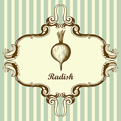 Image showing Radishes Icon