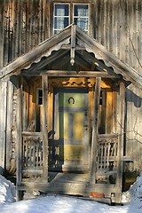 Image showing old house entrance