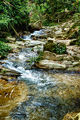 Image showing Landscape of Sierra Nevada mountains, Colombia wilderness landscape.