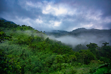 Image showing Landscape of Sierra Nevada mountains, Colombia wilderness landscape.