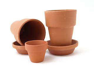 Image showing Gardening Pots