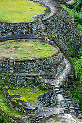 Image showing Ciudad Perdida, ancient ruins in Sierra Nevada mountains. Santa Marta, Colombia wilderness