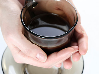 Image showing Cup with coffee