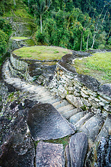 Image showing Ciudad Perdida, ancient ruins in Sierra Nevada mountains. Santa