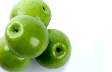 Image showing green apples