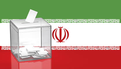 Image showing Concept image for elections in Iran