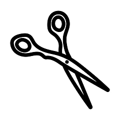 Image showing Hair Scissors Icon