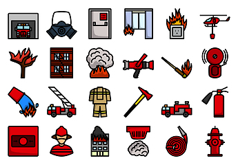 Image showing Fireguard Icon Set