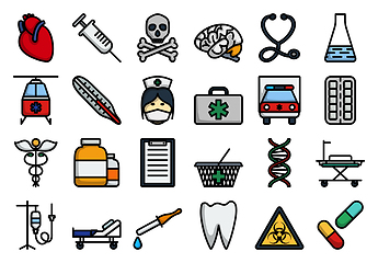 Image showing Medical Icon Set