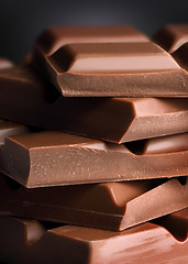 Image showing chocolate bars