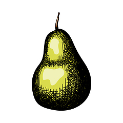 Image showing Icon Of Pear