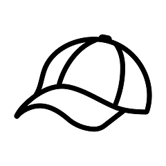 Image showing Baseball Cap Icon