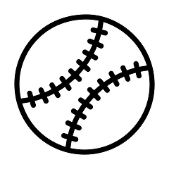 Image showing Baseball Ball Icon