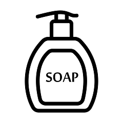 Image showing Liquid Soap Icon