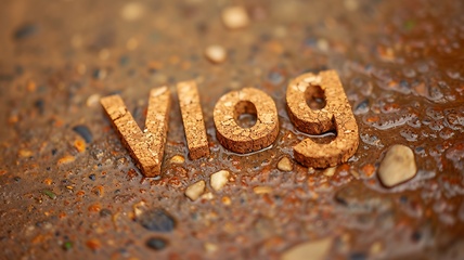 Image showing Cork Vlog concept creative art poster.