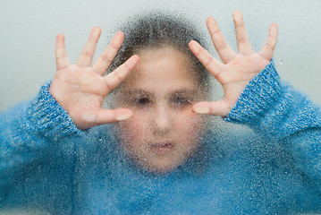 Image showing Trapped Girl