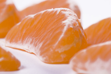 Image showing mandarin pieces